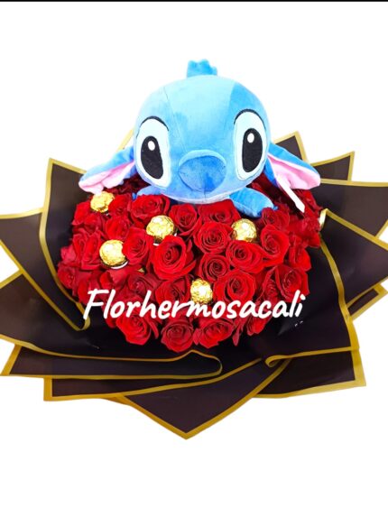 HERMOSO BOUQUET DE ROSAS